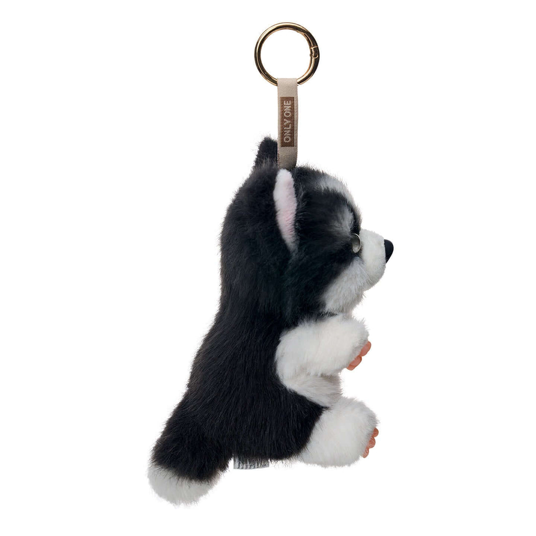 Mini Seated Husky Bag Charm