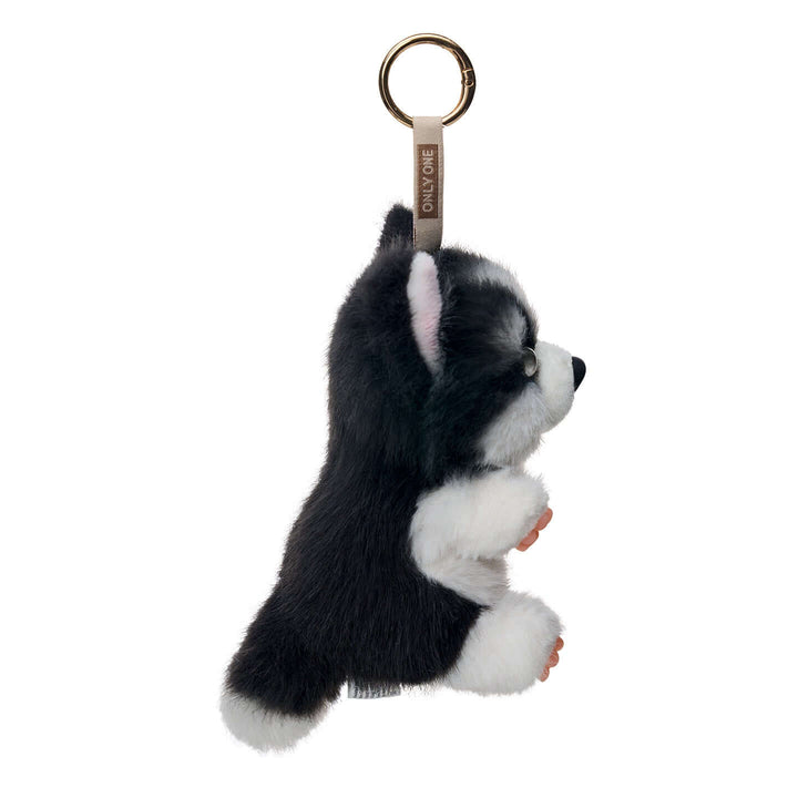 Mini Seated Husky Bag Charm