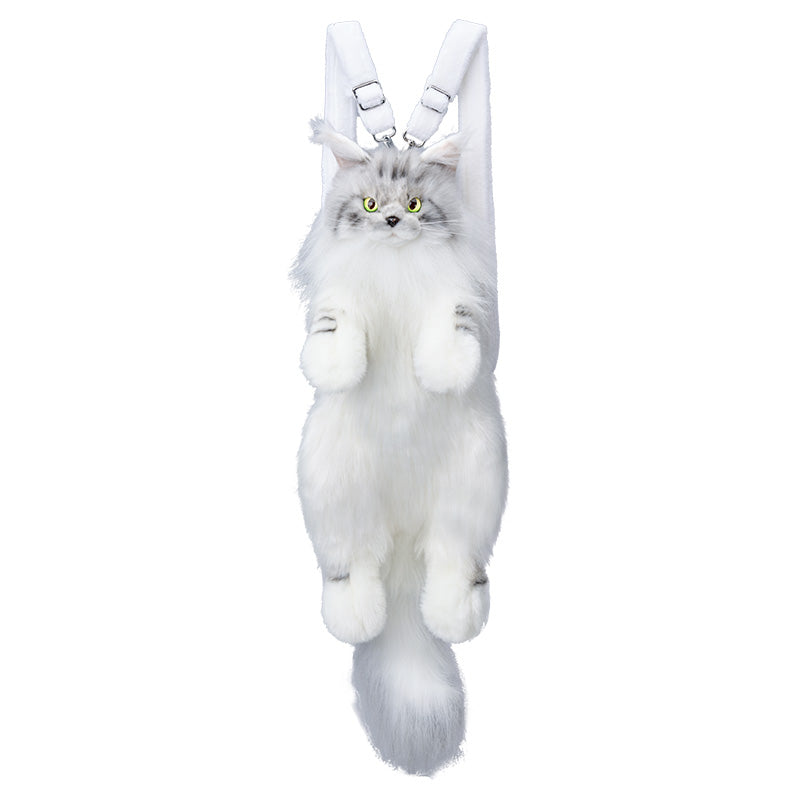 Maine Coon Cat Plush Backpack