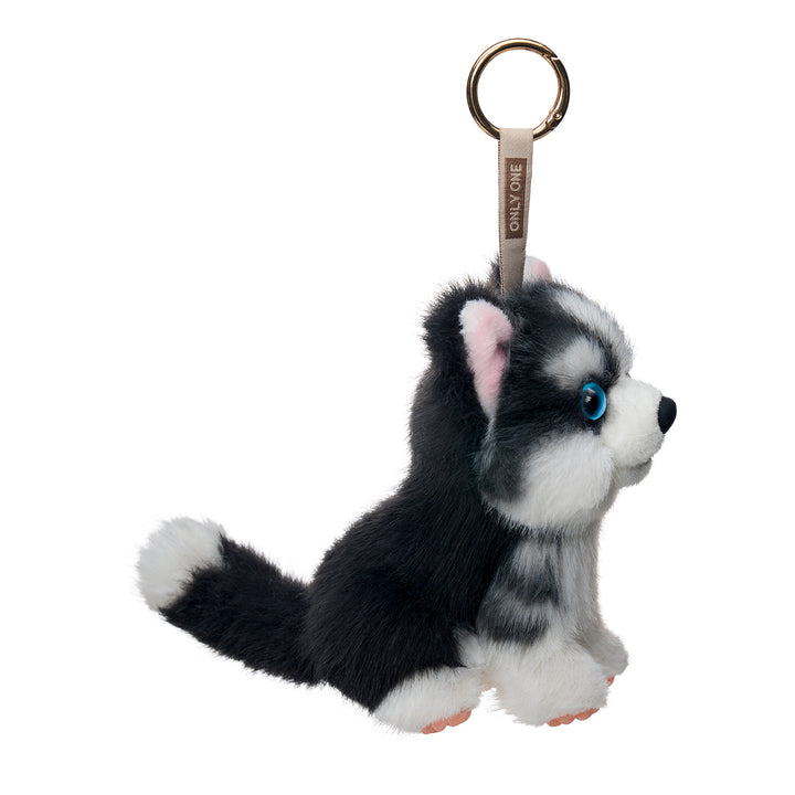 Resting Husky Bag Charm