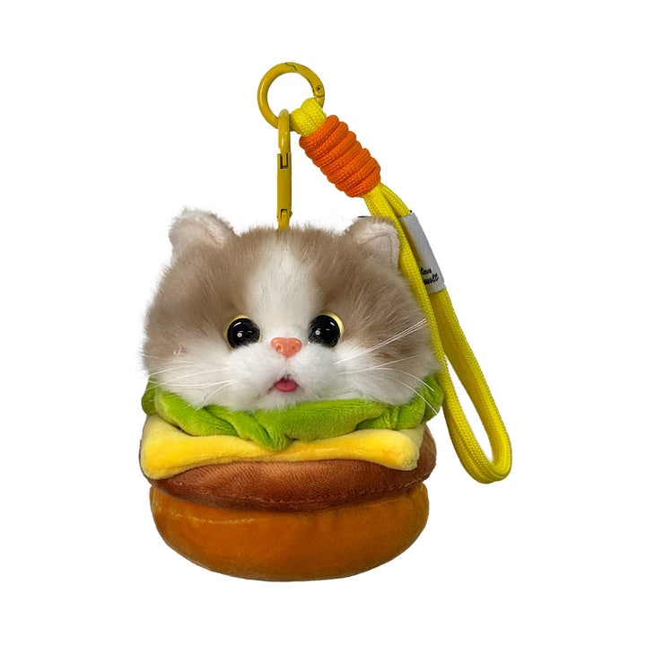 Cat Burger Bag Charm