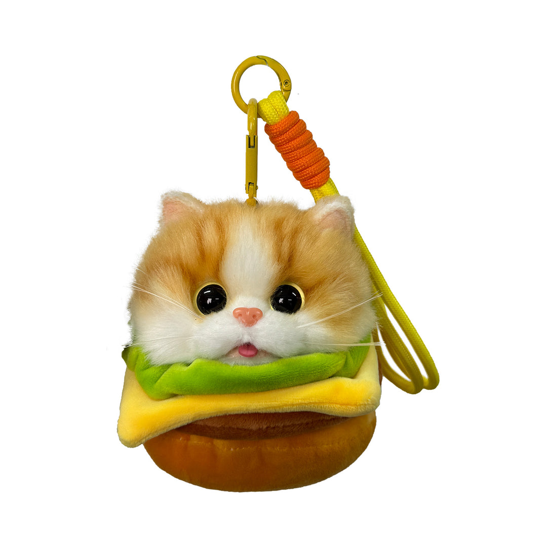 Cat Burger Bag Charm