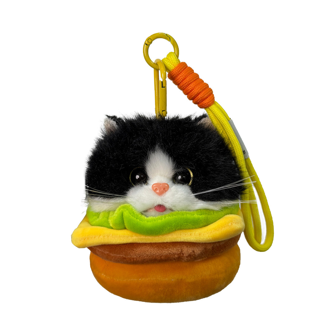 Cat Burger Bag Charm