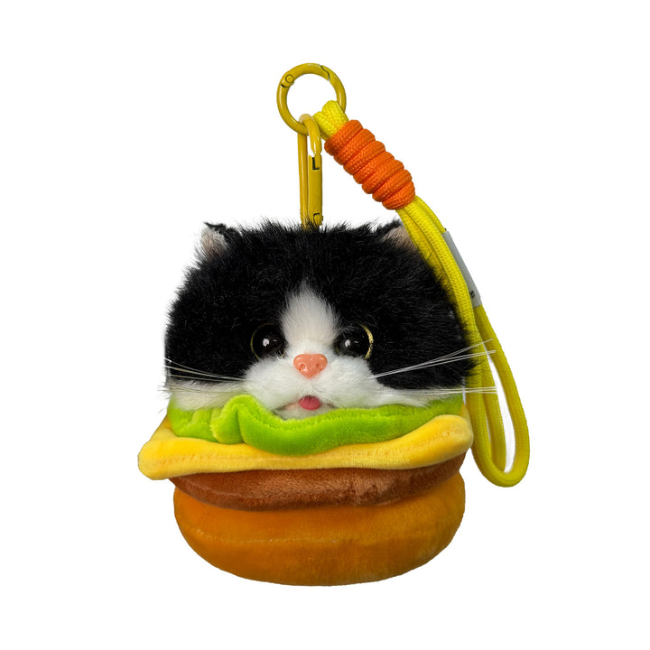 Cat Burger Bag Charm