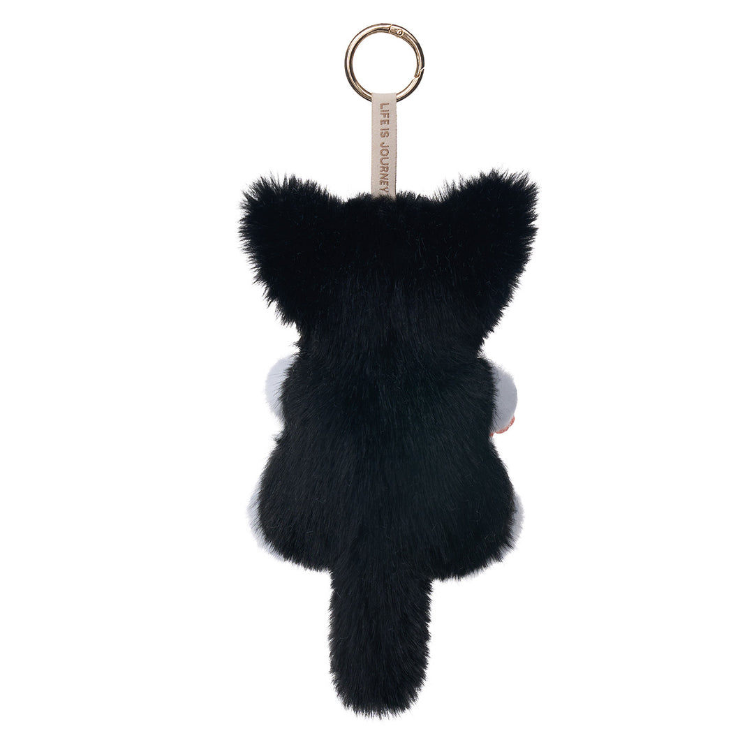 Seated Border Collie Bag Charm