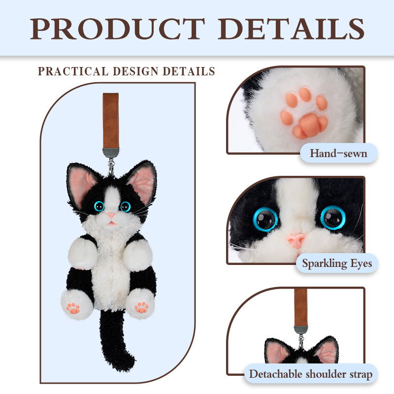 Devon Rex Cat Bag Charm
