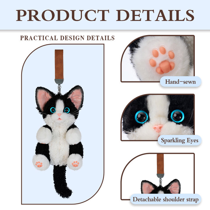 Devon Rex Cat Bag Charm