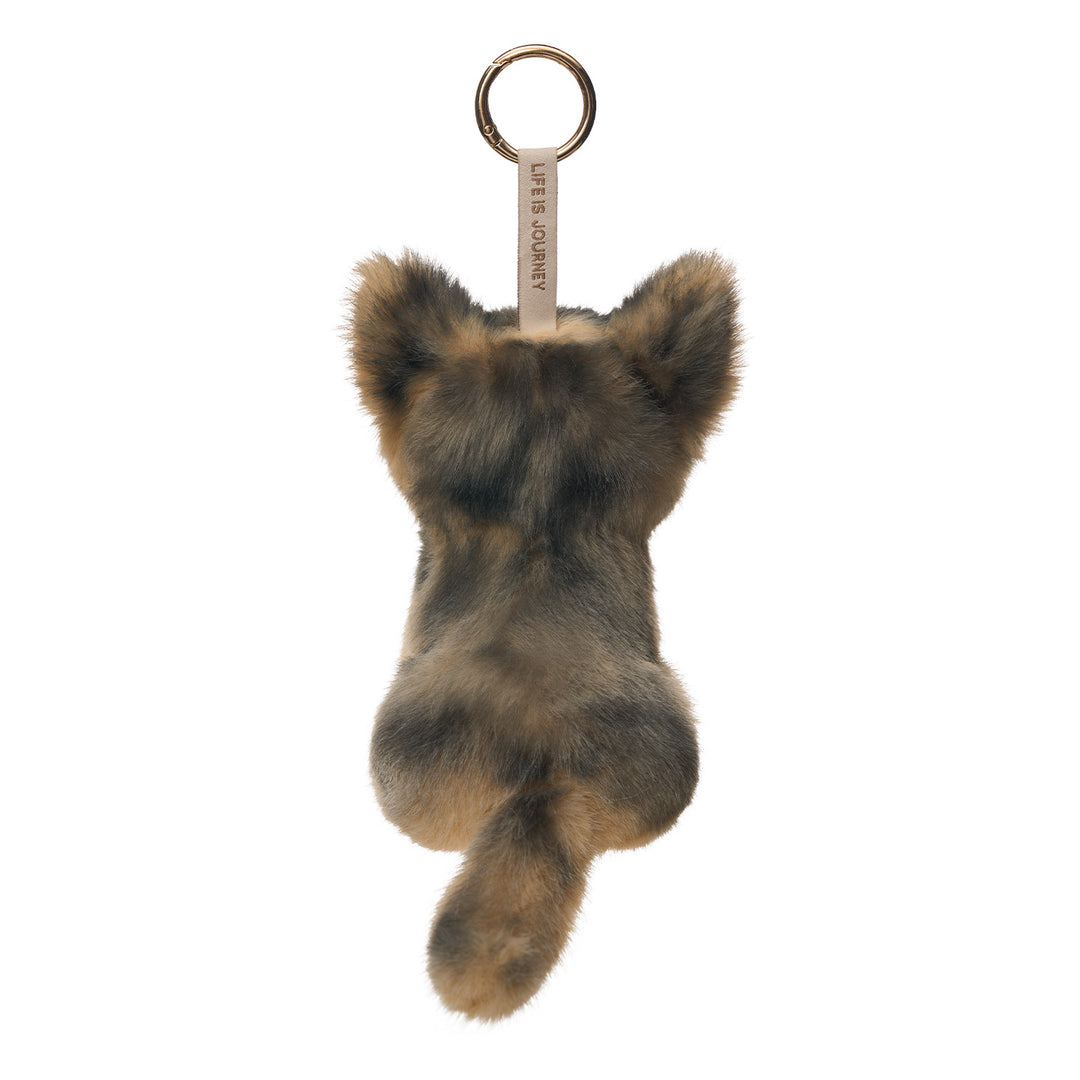Resting German Shepherd Bag Charm