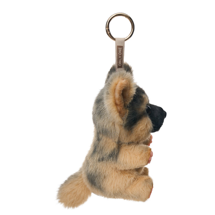 Seated German Shepherd Bag Charm