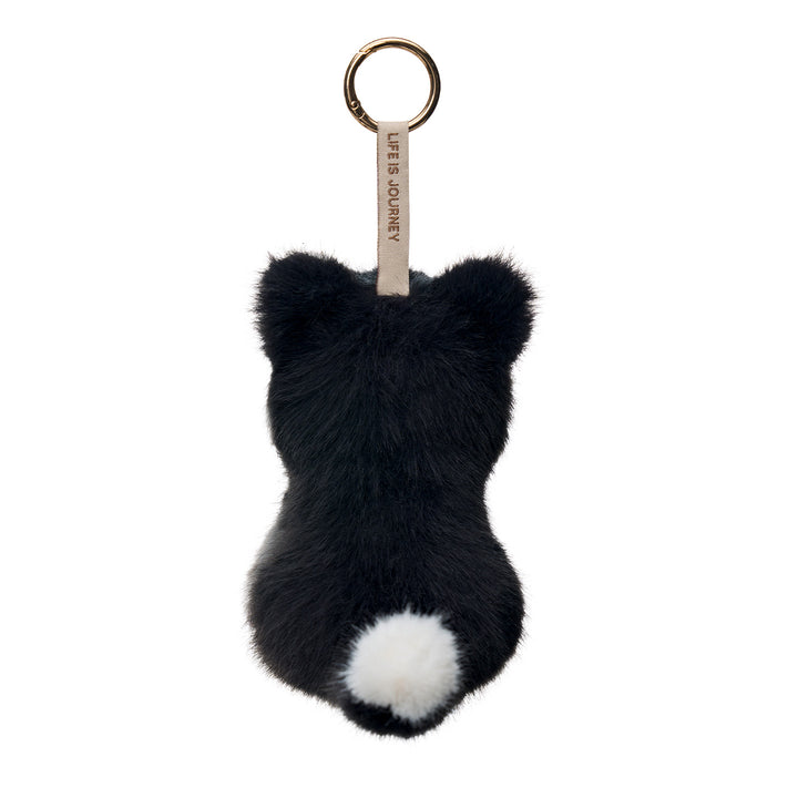 Resting Husky Bag Charm
