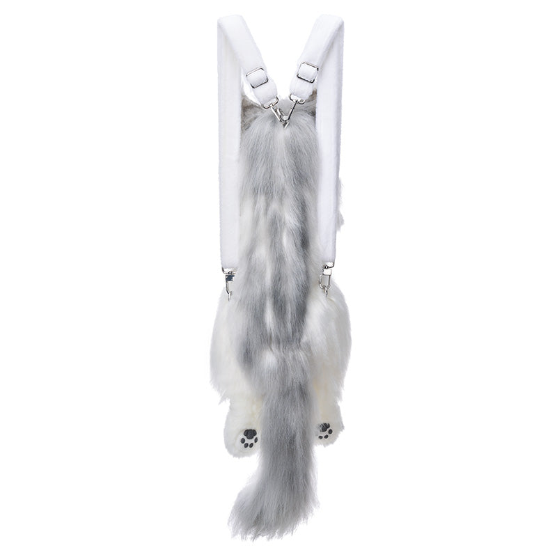 Maine Coon Cat Plush Backpack